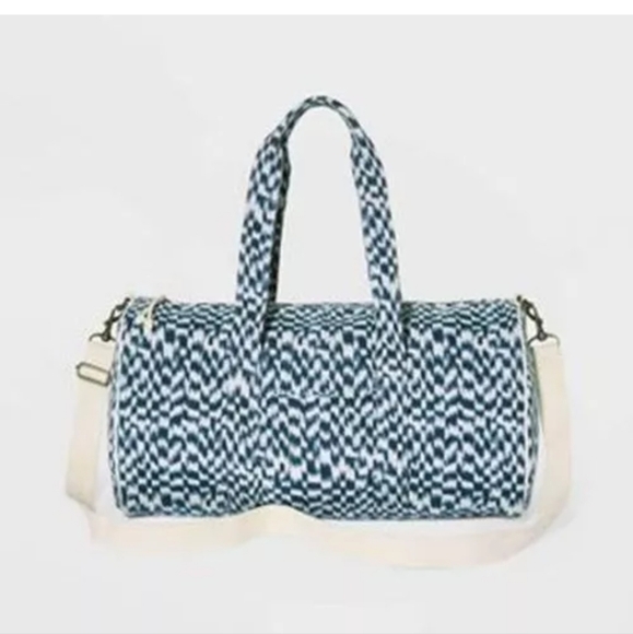 Universal Thread Jagquard Print Duffel Weekender Bag - Picture 2 of 4